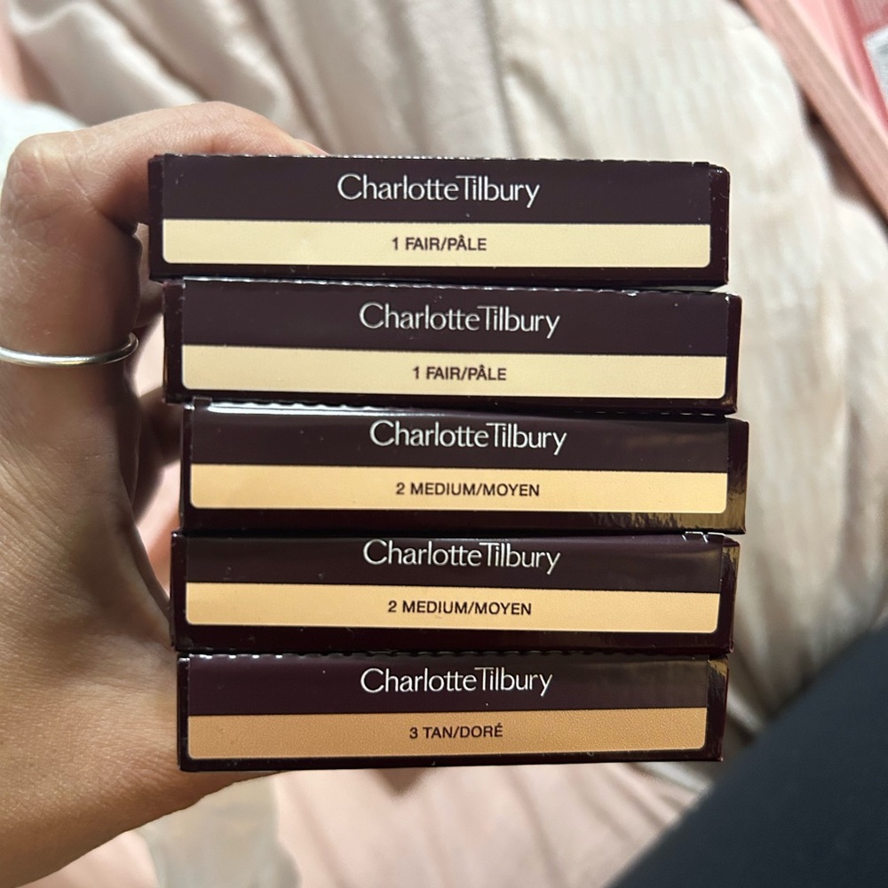 5 NIB Charlotte Tilbury setting powder - full size